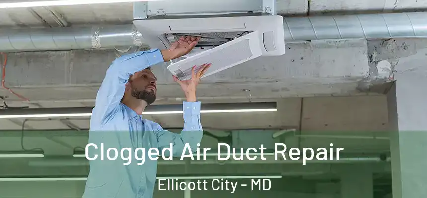 Clogged Air Duct Repair Ellicott City - MD